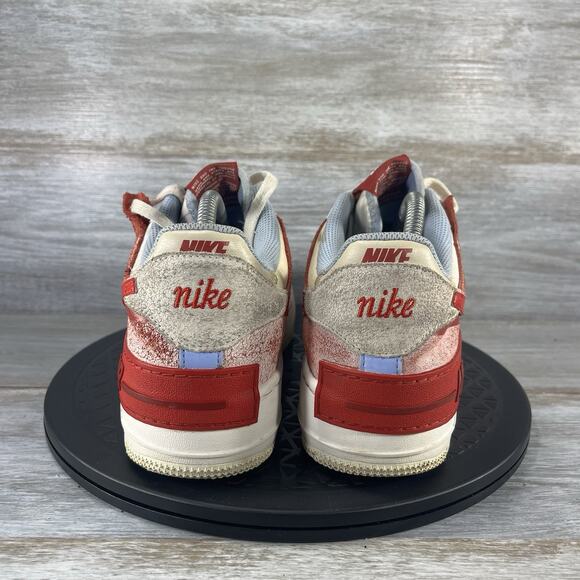 Nike Women’s Air Force 1 Low Shadow Cracked Sneaker Size 9.5 - Picture 4 of 8